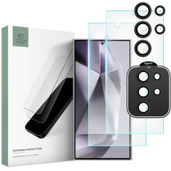 VERRE TEMPERÉ TECH-PROTECT SUPREME SET GALAXY S24 ULTRA TRANSPARENT