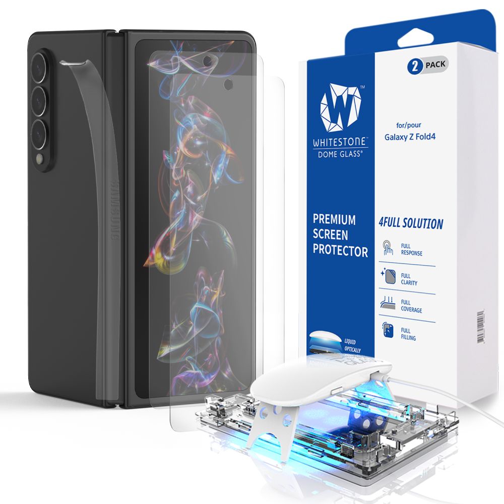 VERRE RENFORCÉ WHITESTONE DOME 2-PACK GALAXY Z FOLD 4