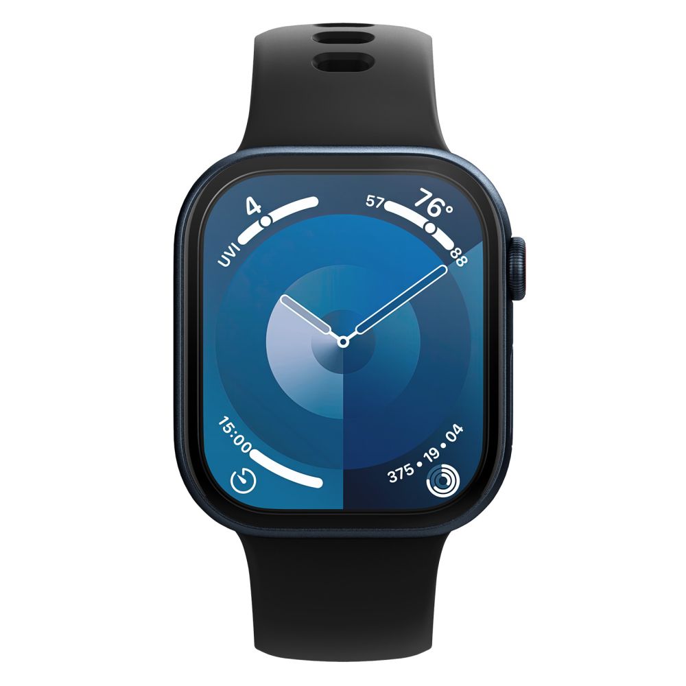VERRE TEMPERÉ HOFI SPIGEN ELITE SHIELD "EZ FIT" 2-PACK APPLE WATCH 10 (42 MM) TRANSPARENT