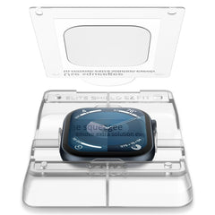 VERRE TEMPERÉ SPIGEN ELITE SHIELD "EZ FIT" 2-PACK APPLE WATCH 10 (46 MM) TRANSPARENT