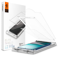 VERRE TREMPÉ SPIGEN ELITE SHIELD "EZ FIT" HD GALAXY S25 TRANSPARENT