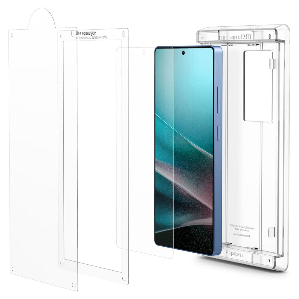 VERRE TREMPE SPIGEN ELITE SHIELD "EZ FIT" HD GALAXY S25 ULTRA CLAIR