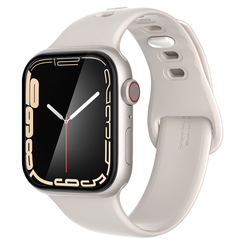 2X VERRE TEMPERÉ POUR APPLE WATCH 41 MM SPIGEN PROFLEX "EZ FIT" 2-PACK TRANSPARENT
