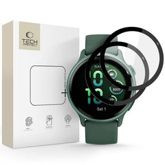 VERRE HYBRIDE TECH-PROTECT GLASS FLEX+ 2-PACK GARMIN VIVOACTIVE 6 NOIR