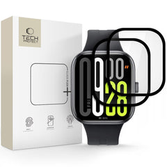 VERRE RENFORCÉ TECH-PROTECT GLASS FLEX+ 2-PACK XIAOMI REDMI WATCH 5 NOIR