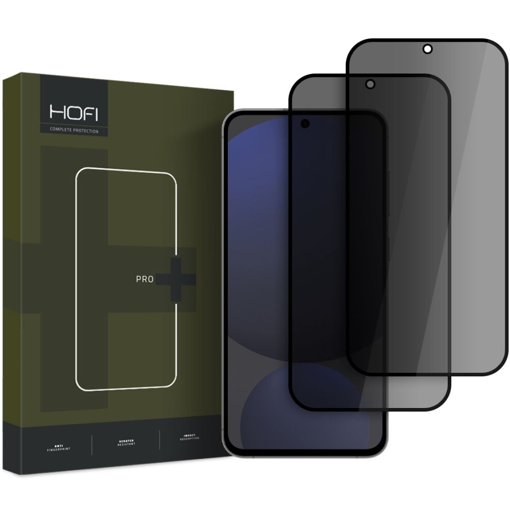 VERRE FEUTRÉ HOFI ANTI-ESPION PRO+ 2-PACK GALAXY S24 FE CONFIDENTIALITÉ