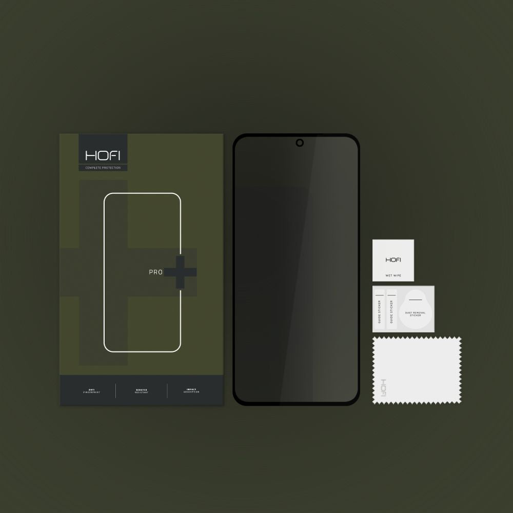 VERRE FEUILLETÉ HOFI HOFI ANTI-ESPION PRO+ GALAXY A35 / A55 5G CONFIDENTIALITÉ