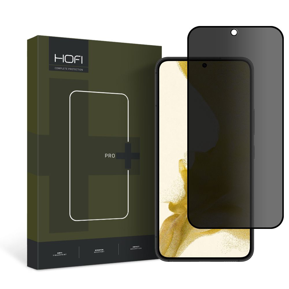 VERRE ANTI-ESPION HOFI ANTI SPY GLASS PRO+ GALAXY S22 CONFIDENTIALITÉ