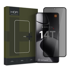 VERRE TREMPÉ HOFI ANTI-ESPION PRO+ XIAOMI 14T / 14T PRO CONFIDENTIALITÉ