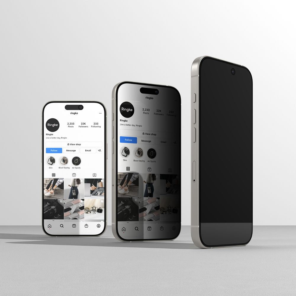 VERRE TEMPERÉ RINGKE EASY SLIDE 2-PACK GALAXY S25 PRIVACY