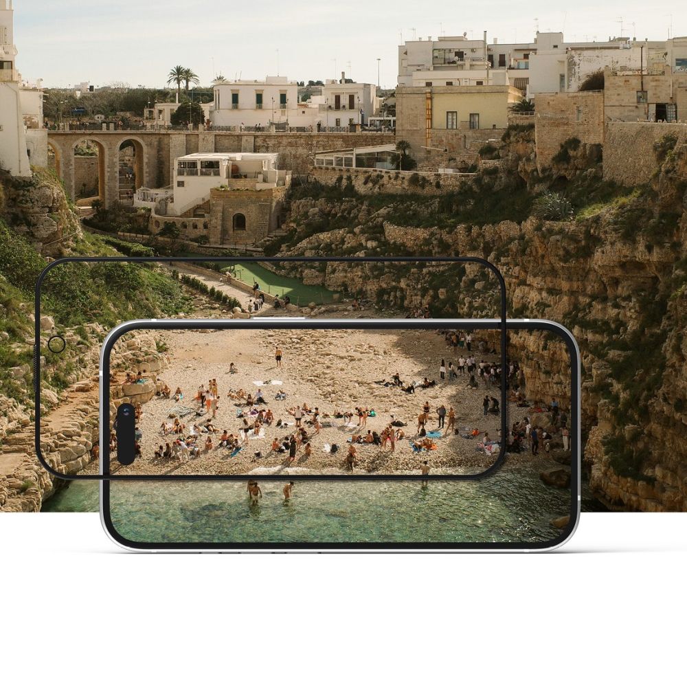 VERRE TREMPÉ RINGKE EASY SLIDE 2-PACK IPHONE 16 PRO PRIVACY