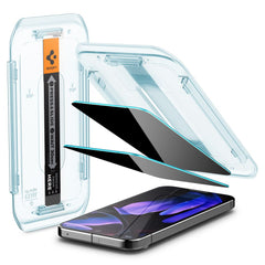 VERRE TREMPE SPIGEN GLAS.TR "EZ FIT" 2-PACK GOOGLE PIXEL 9 / 9 PRO PRIVACY
