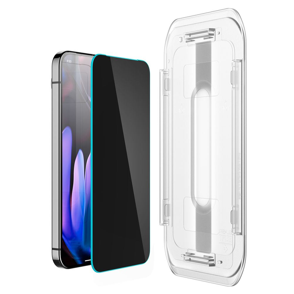 VERRE TREMPE SPIGEN GLAS.TR "EZ FIT" 2-PACK GOOGLE PIXEL 9 / 9 PRO PRIVACY