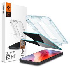 VERRE TREMPE SPIGEN GLAS.TR "EZ FIT" 2-PACK IPHONE 16 PRO MAX PRIVACY