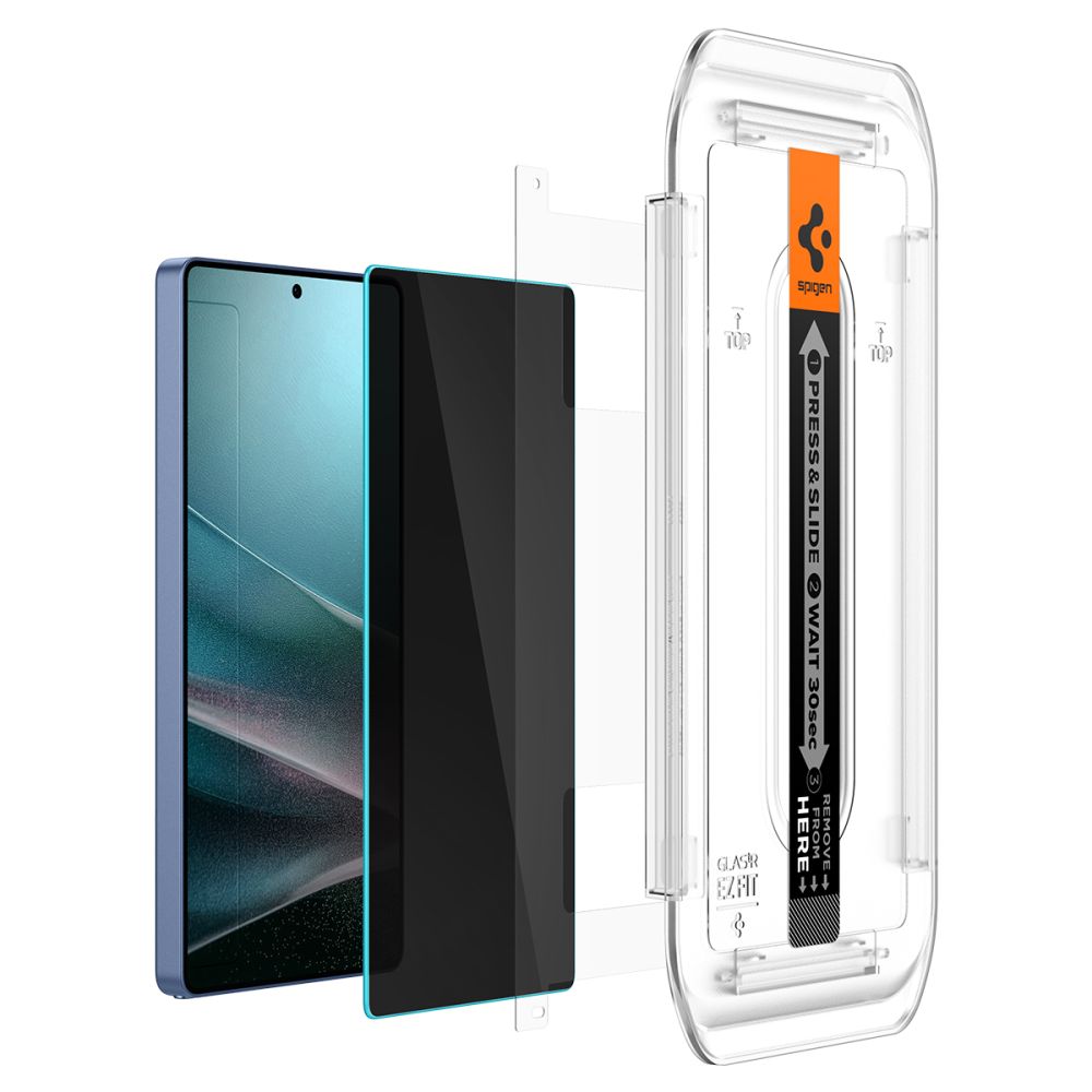 VERRE TREMPE SPIGEN GLAS.TR "EZ FIT" HD 2-PACK GALAXY S25 ULTRA PRIVACY