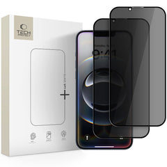 VERRE RENFORCÉ TECH-PROTECT GLASS SPY+ 2-PACK IPHONE 16E CONFIDENTIALITÉ