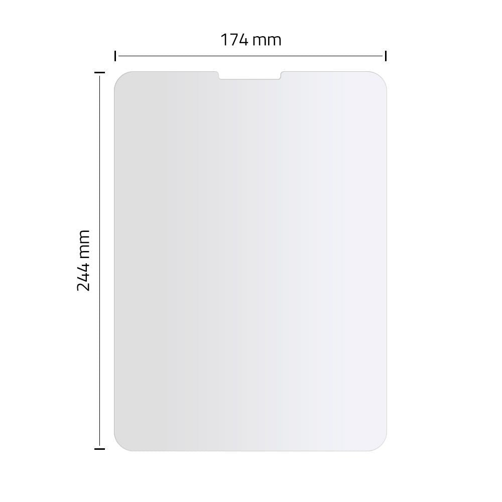 VERRE TREMPE POUR IPAD PRO 11 2 / 3 / 4 / 2020-2022 DOOP GLASS PRO+ TRANSPARENT