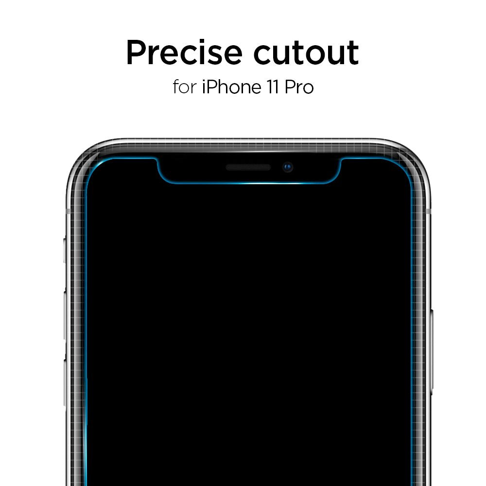 VERRE TREMPE SPIGEN ALM GLAS.TR SLIM 2-PACK IPHONE 11