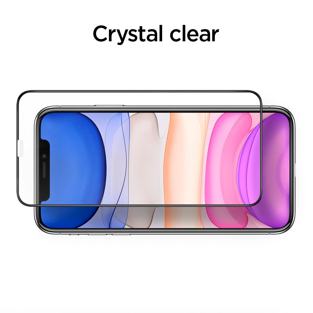 VERRE TREMPE SPIGEN ALM GLAS.TR SLIM 2-PACK IPHONE 11