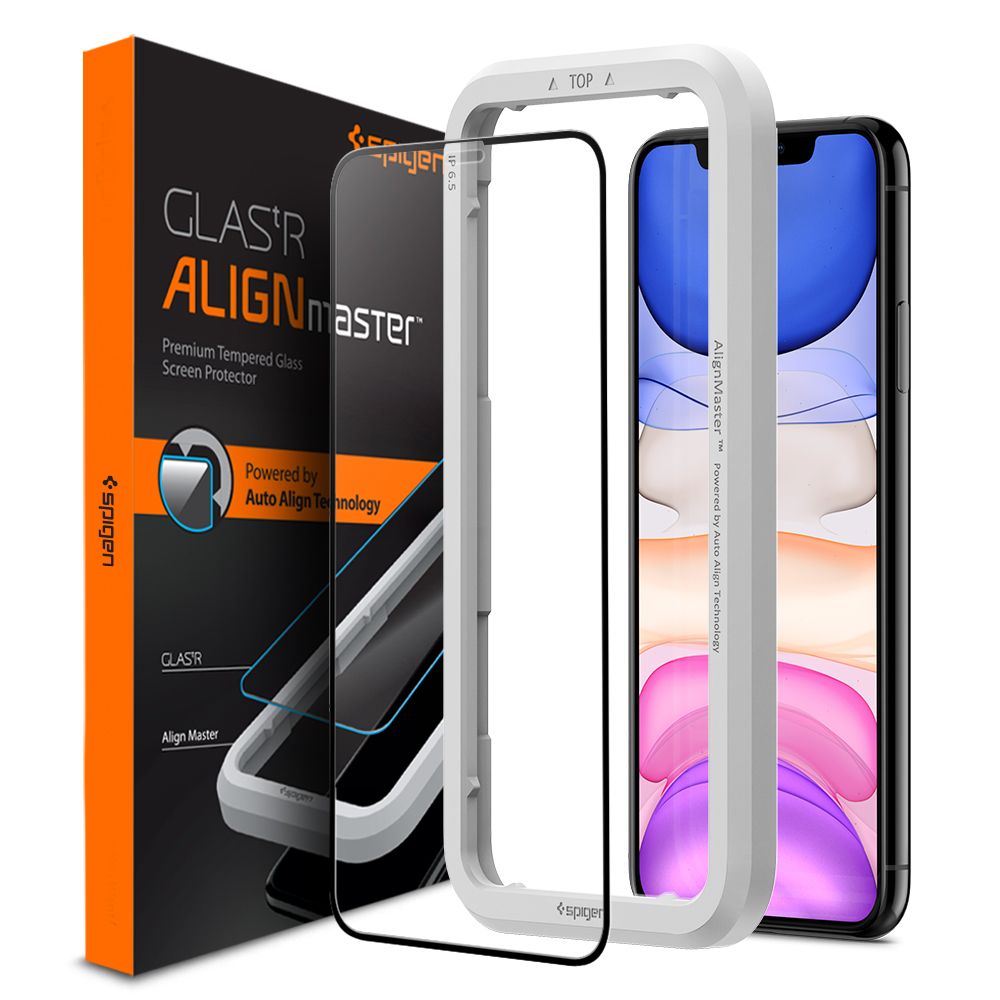 VERRE TREMPE SPIGEN ALM GLAS.TR SLIM 2-PACK IPHONE 11