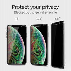 VERRE TEMPERÉ SPIGEN ALM GLASS.TR IPHONE 11 CONFIDENTIALITÉ