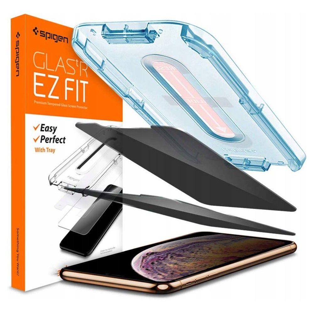 VERRE TEMPERÉ SPIGEN ALM GLASS.TR IPHONE 11 CONFIDENTIALITÉ