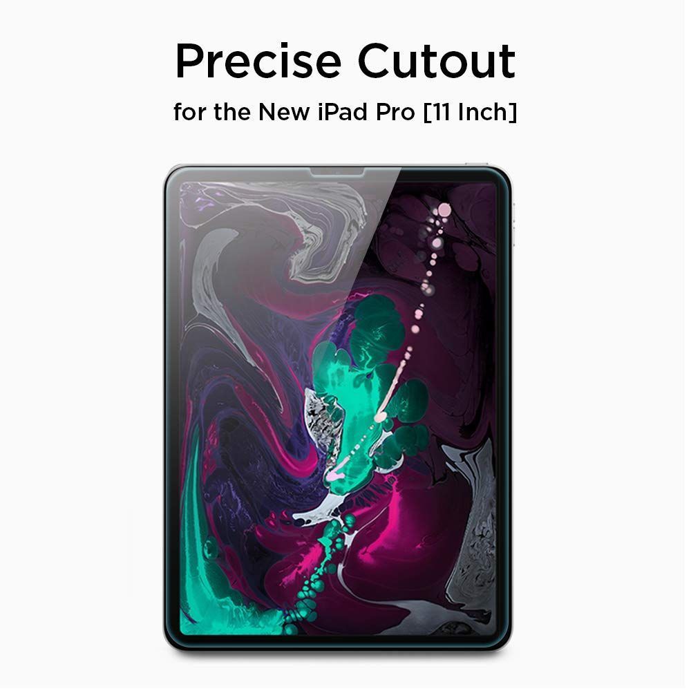 VERRE TREMPE SPIGEN GLAS.TR SLIM IPAD AIR 10.9 4 / 5 / 6 / 2020-2024 / PRO 11 2 / 3 / 4 / 2020-2022 TRANSPARENT
