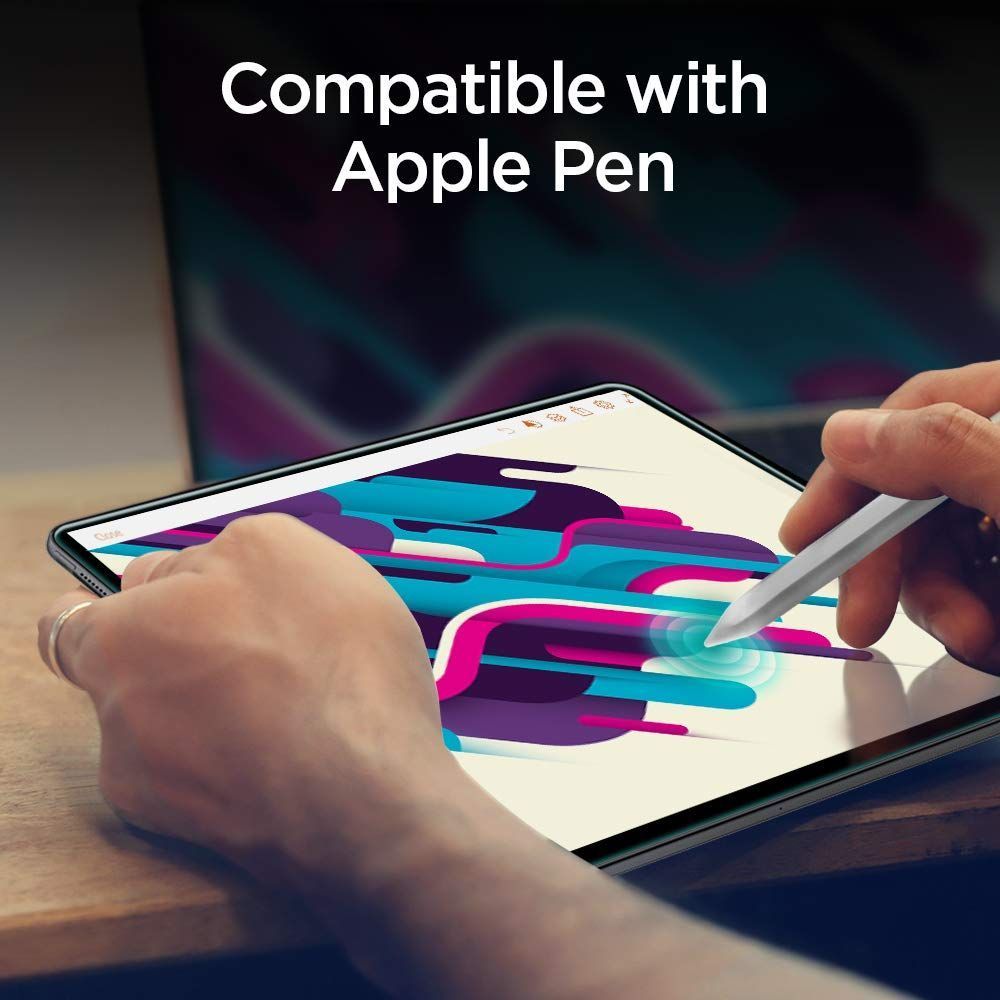 VERRE TREMPE SPIGEN GLAS.TR SLIM IPAD AIR 10.9 4 / 5 / 6 / 2020-2024 / PRO 11 2 / 3 / 4 / 2020-2022 TRANSPARENT