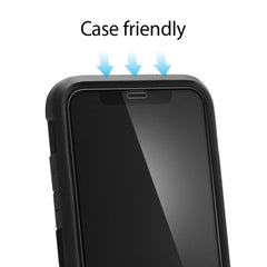 VERRE TREMPE SPIGEN GLASS FC IPHONE X/XS NOIR