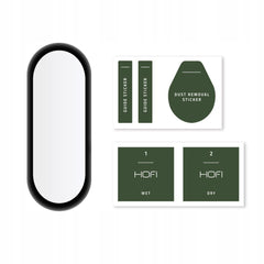 VERRE RENFORCÉ POUR XIAOMI MI SMART BAND 6 HOFI VERRE HYBRIDE NOIR