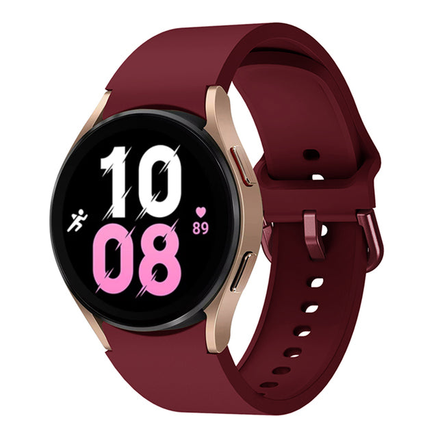 BRACELET HEYBAND ICON SAMSUNG GALAXY WATCH 4 / 5 / 5 PRO / 6 / 7 / FE BORDEAUX