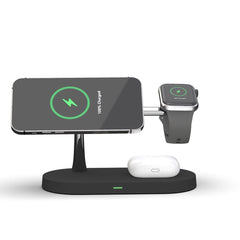 CHARGEUR SANS FIL 3EN1 TECH-PROTECT A12 MAGNETIC MAGSAFE NOIR