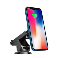 Support de téléphone pour voiture avec chargement sans fil TECH-PROTECT A2 MAGNETIC MAGSAFE DASH CAR MOUNT CHARGEUR SANS FIL 15W NOIR