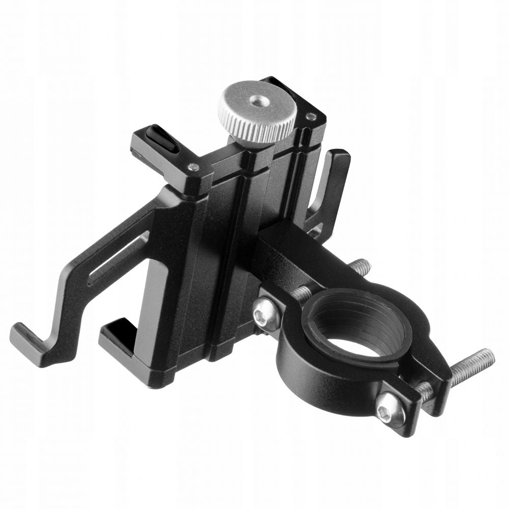 SUPPORT DE TÉLÉPHONE MOBILE POUR VÉLO TECH-PROTECT V1 MONTAGE UNIVERSEL NOIR