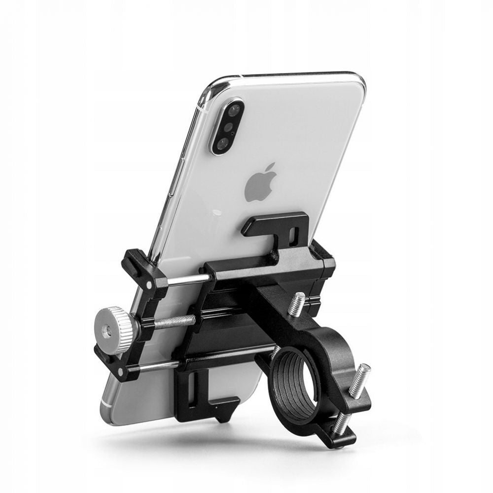 SUPPORT DE TÉLÉPHONE MOBILE POUR VÉLO TECH-PROTECT V1 MONTAGE UNIVERSEL NOIR