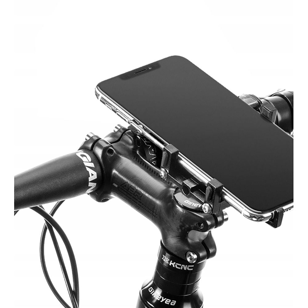 SUPPORT DE TÉLÉPHONE MOBILE POUR VÉLO TECH-PROTECT V1 MONTAGE UNIVERSEL NOIR