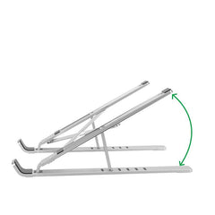 STAND UNIVERSEL POUR MACBOOK / NOTEBOOK TECH-PROTECT ALUSTAND SUPPORT D'ORDINATEUR PORTABLE GRIS FONCÉ
