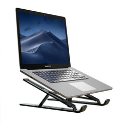 STAND UNIVERSEL POUR MACBOOK / NOTEBOOK TECH-PROTECT ALUSTAND SUPPORT D'ORDINATEUR PORTABLE GRIS FONCÉ