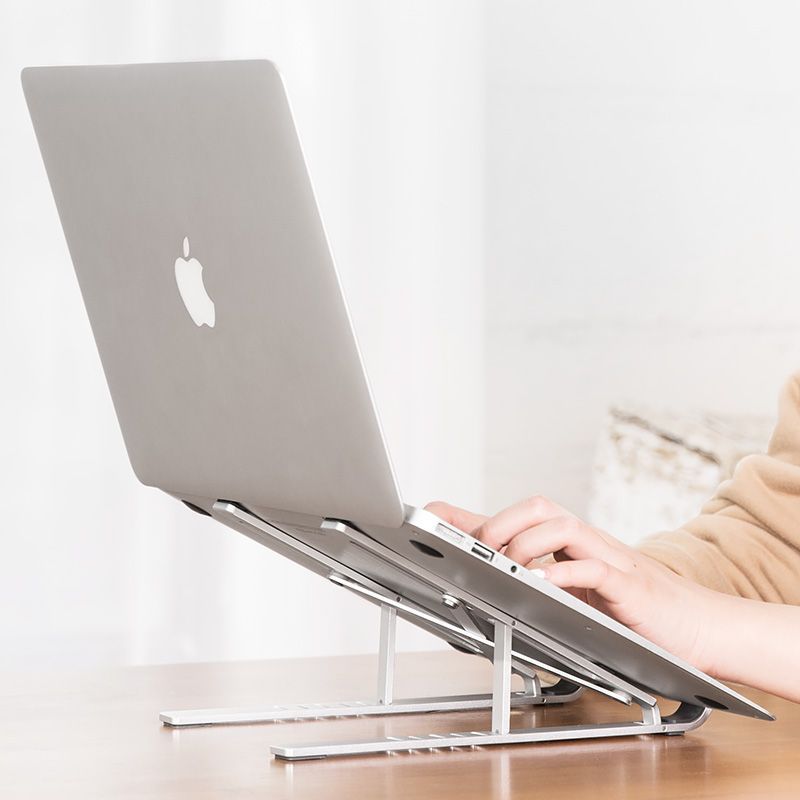 STAND UNIVERSEL POUR MACBOOK / NOTEBOOK TECH-PROTECT ALUSTAND SUPPORT D'ORDINATEUR PORTABLE GRIS FONCÉ