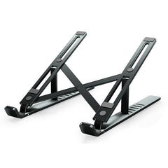 STAND UNIVERSEL POUR MACBOOK / NOTEBOOK TECH-PROTECT ALUSTAND SUPPORT D'ORDINATEUR PORTABLE GRIS FONCÉ