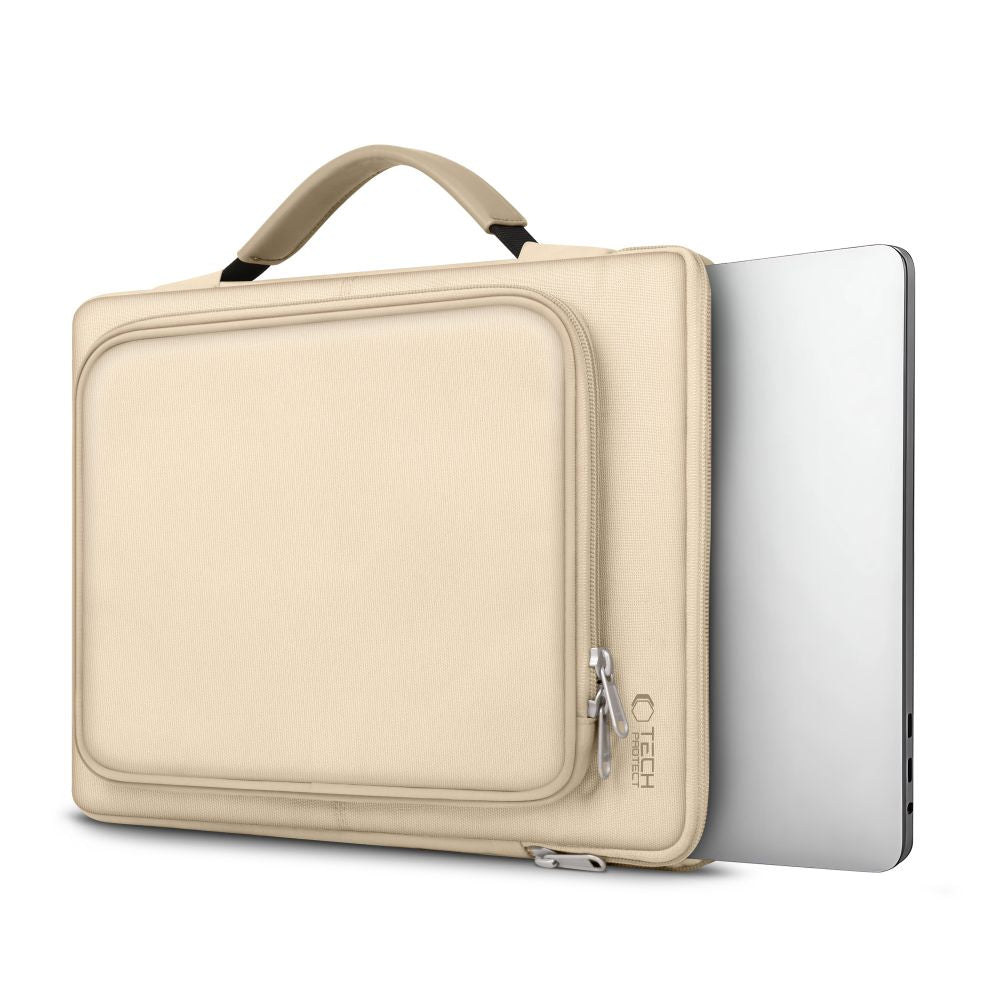 SAC TECH-PROTECT BASIC BAG POUR ORDINATEUR PORTABLE 15-16 BEIGE DÉSERT