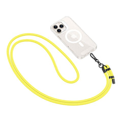 SANGLE CROISEE TECH-PROTECT C1S EN CORDON NEON JAUNE/NOIR