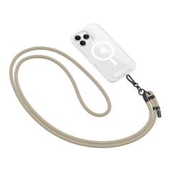 SANGLE CROISÉE TECH-PROTECT C1S EN CORDON TAUPE/NOIR