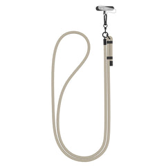 SANGLE CROISÉE TECH-PROTECT C1S EN CORDON TAUPE/NOIR