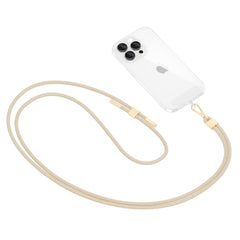 SANGLE CROISEE TECH-PROTECT C2S EN JUTE BEIGE/OR