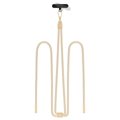 SANGLE CROISEE TECH-PROTECT C2S EN JUTE BEIGE/OR