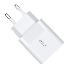 CHARGEUR RÉSEAU POUR MOBILE ET TABLETTE TECH-PROTECT C30W CHARGEUR 2 PORTS PD30W/QC3.0 BLANC