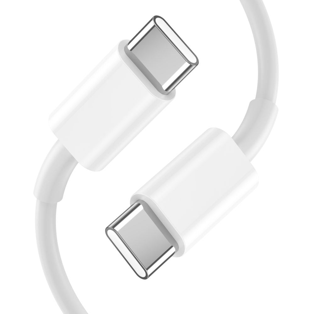 CHARGEUR RÉSEAU POUR MOBILE ET TABLETTE TECH-PROTECT C35W CHARGEUR RÉSEAU 2 PORTS PD35W + CÂBLE TYPE-C BLANC