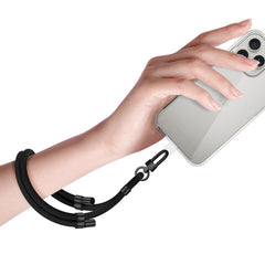 SANGLE DE POIGNET EN CORDON TECH-PROTECT C4S NOIR/NOIR