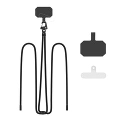SANGLE CROISÉE EN CORDON TECH-PROTECT C5S NOIRE
